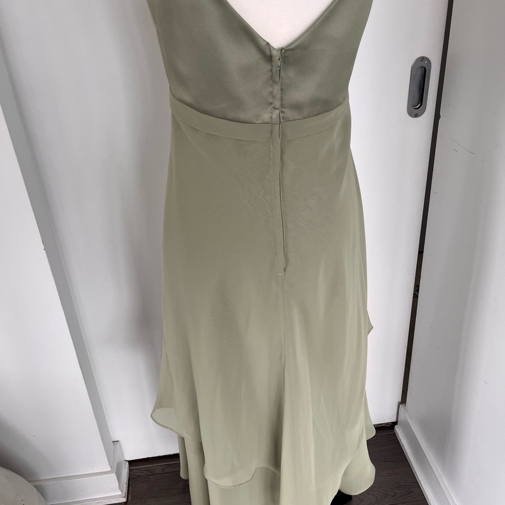 Sage Green Women's Dress- Alfred Angelo - Picture 8 of 12